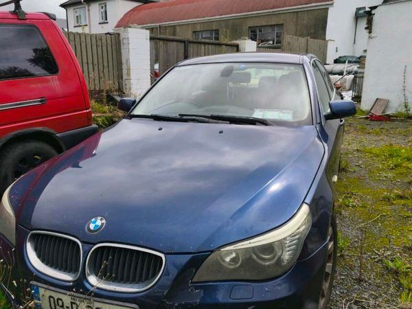 BMW 5-Series Saloon, Diesel, 2009, Blue