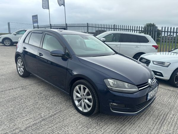 Volkswagen Golf Hatchback, Petrol, 2014, Blue
