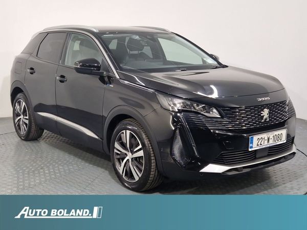 Peugeot 3008 MPV, Petrol Plug-in Hybrid, 2022, Black