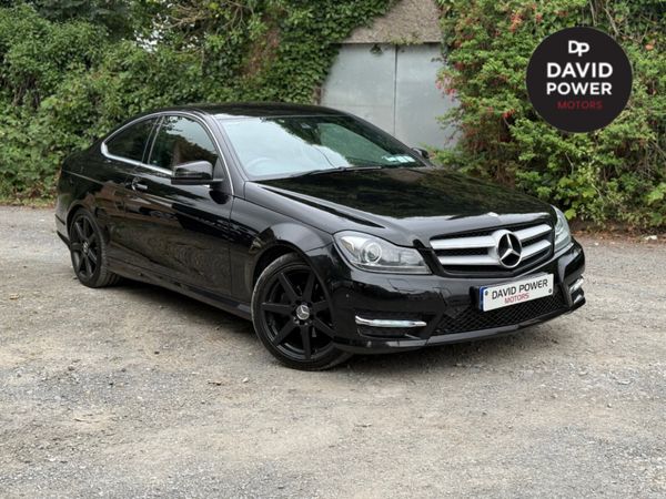 Mercedes-Benz C-Class Coupe, Diesel, 2013, Black