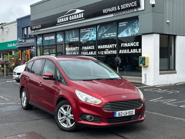 Ford S-Max MPV, Diesel, 2016, Red