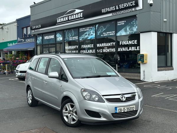 Vauxhall Zafira MPV, Diesel, 2013, Silver