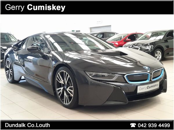 BMW i8 Coupe, Petrol Plug-in Hybrid, 2016, Grey