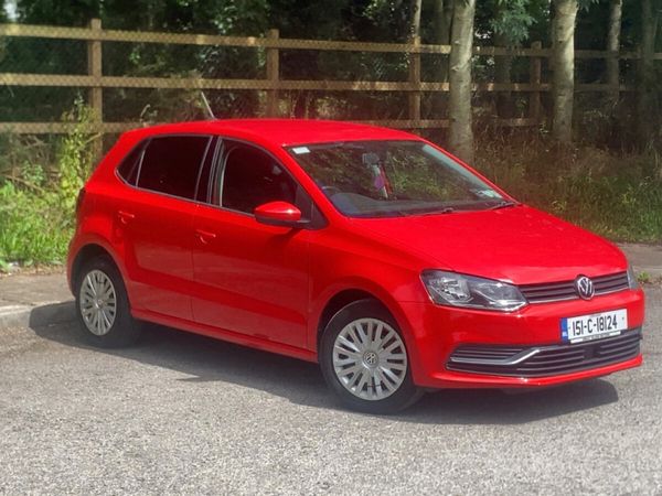 Volkswagen Polo Hatchback, Petrol, 2015, Red