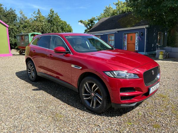 Jaguar F-Pace SUV, Diesel, 2017, Red
