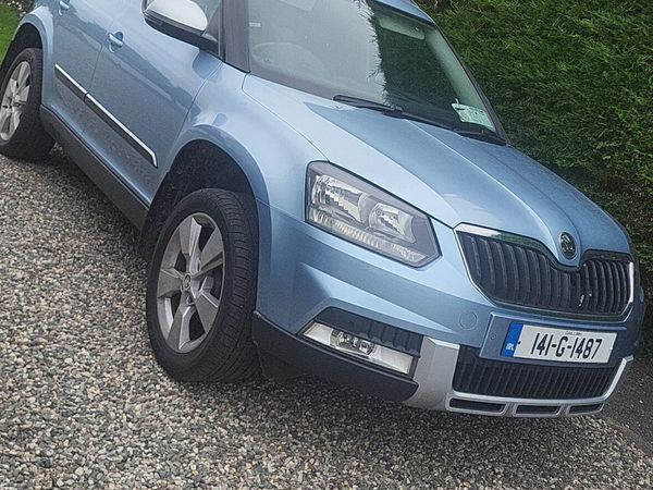 Skoda Yeti SUV, Diesel, 2014, Blue