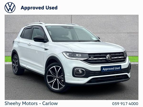 Volkswagen T-Cross SUV, Petrol, 2022, White