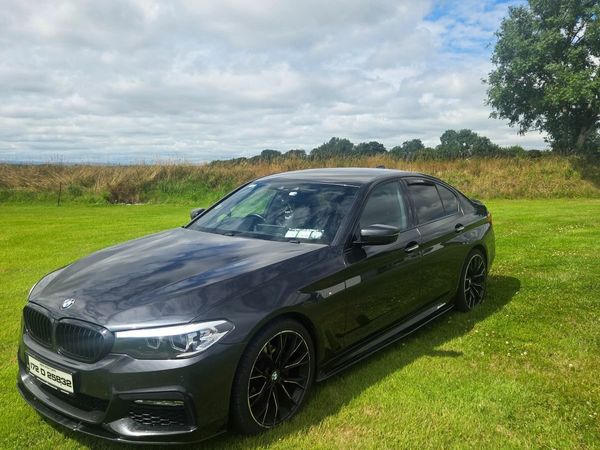 BMW 5-Series Saloon, Diesel, 2017, Grey