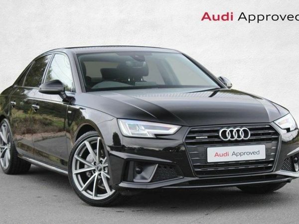 Audi A4 Saloon, Diesel, 2019, Black