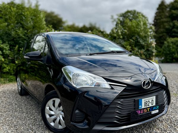 Toyota Vitz Hatchback, Petrol, 2018, Black