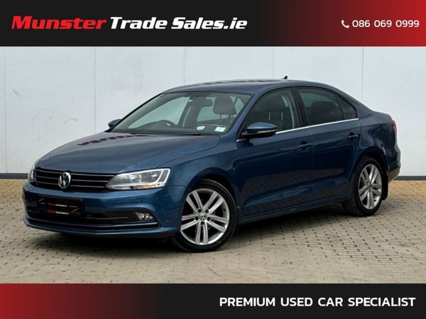 Volkswagen Jetta Saloon, Diesel, 2017, Blue