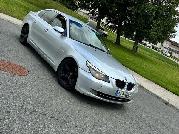 BMW 5-Series Saloon, Diesel, 2007, Silver