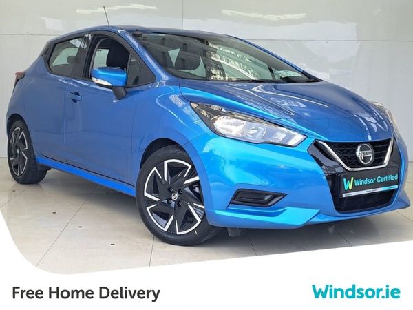 Nissan Micra Hatchback, Petrol, 2021, Blue