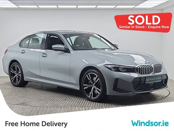 BMW 3-Series Saloon, Petrol Hybrid, 2024, Grey