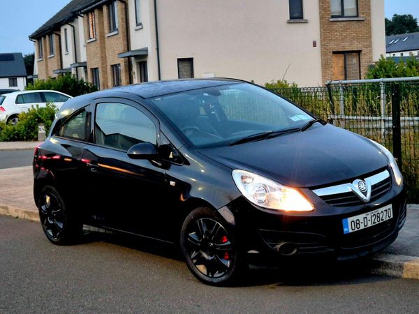 Vauxhall Corsa Hatchback, Petrol, 2008, Black