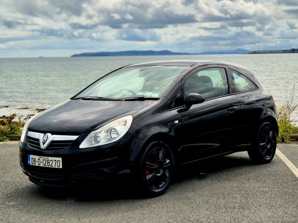 Vauxhall Corsa Hatchback, Petrol, 2008, Black