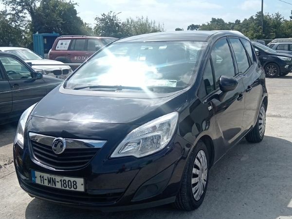 Vauxhall Meriva MPV, Diesel, 2011, Black