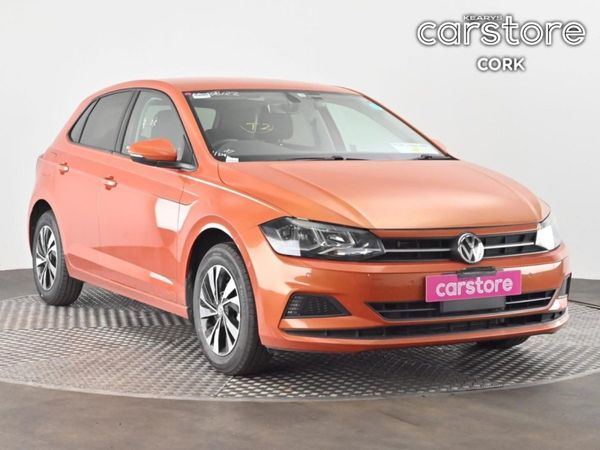 Volkswagen Polo Hatchback, Petrol, 2019, Orange