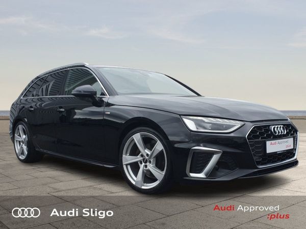 Audi A4 Estate, Diesel Hybrid, 2023, Black