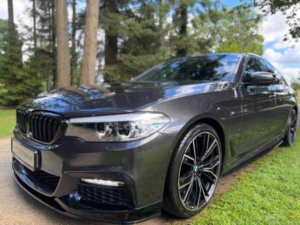 BMW 5-Series Saloon, Diesel, 2018, Grey