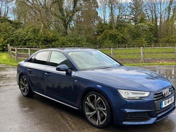 Audi A4 Saloon, Diesel, 2016, Blue