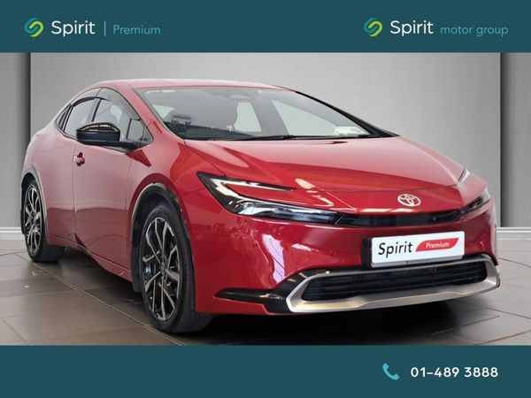 Toyota Prius Hatchback, Petrol Hybrid, 2024, Red