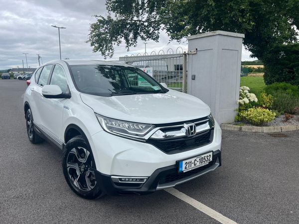 Honda CR-V SUV, Petrol Hybrid, 2021, White