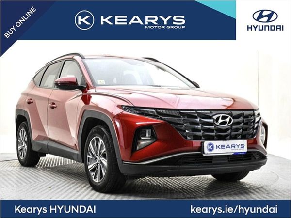 Hyundai Tucson SUV, Petrol Hybrid, 2022, Red