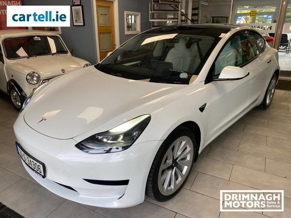 Tesla Model 3 Saloon, Electric, 2021, White