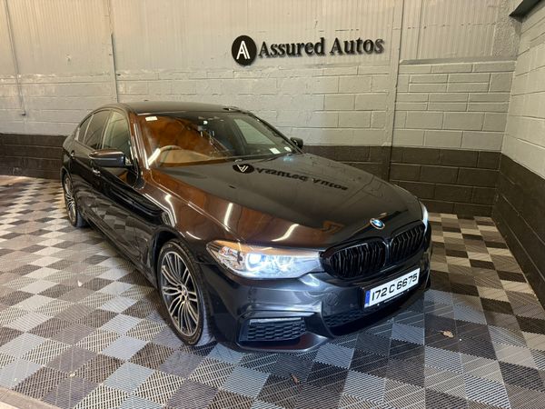 BMW 5-Series Saloon, Petrol Plug-in Hybrid, 2017, Black