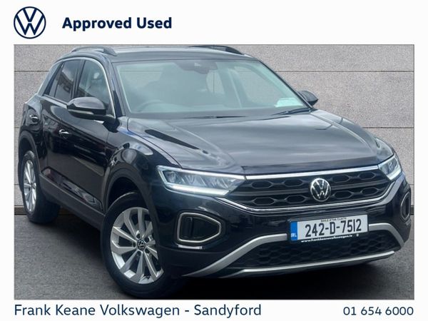 Volkswagen T-Roc Crossover, Petrol, 2024, Black