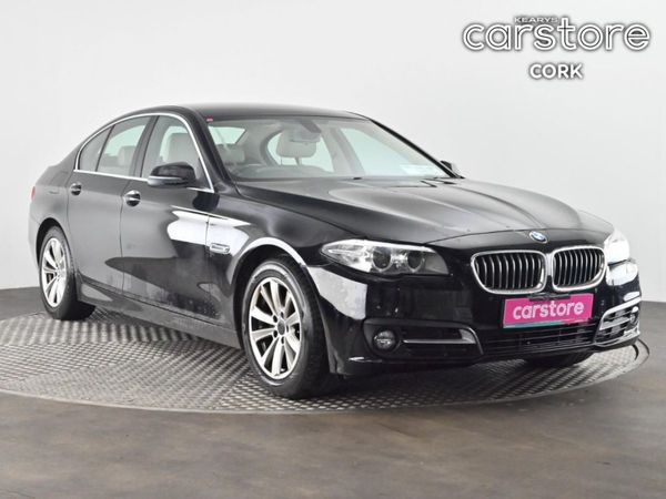 BMW 5-Series Saloon, Diesel, 2015, Black