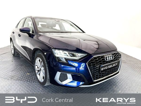 Audi A3 Saloon, Petrol, 2023, Blue