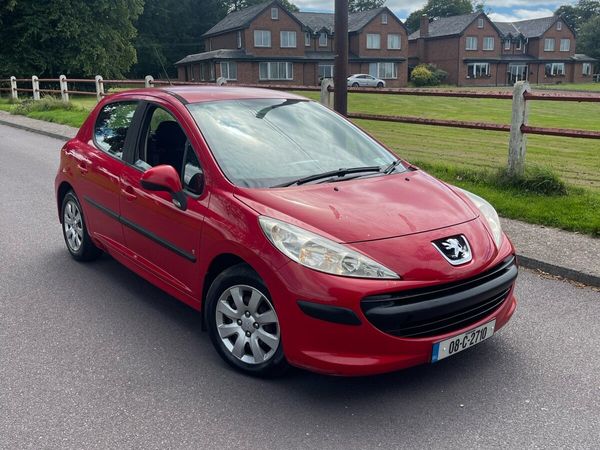 Peugeot 207 Hatchback, Diesel, 2008, Red