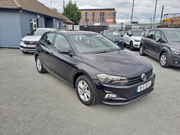 Volkswagen Polo Hatchback, Petrol, 2018, Black