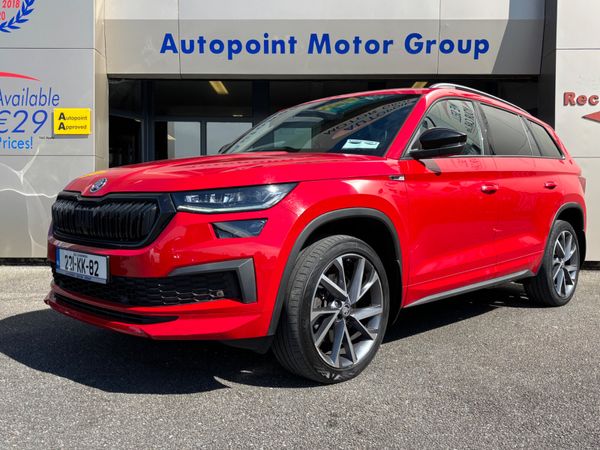 Skoda Kodiaq SUV, Diesel, 2022, Red