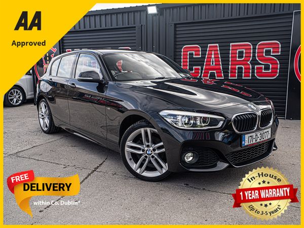 BMW 1-Series Hatchback, Diesel, 2017, Black