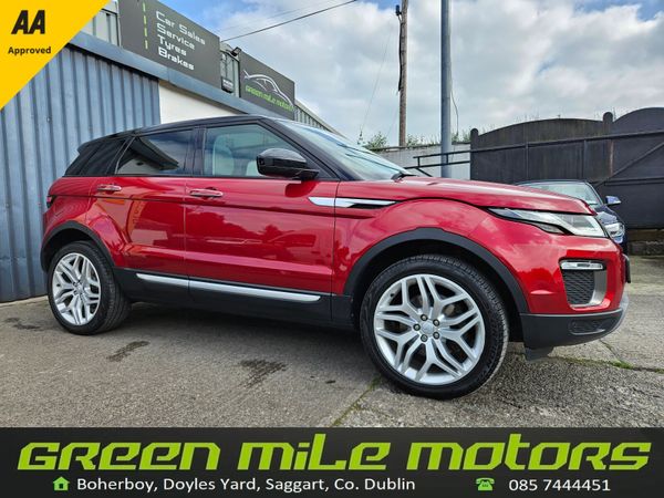 Land Rover Range Rover Evoque SUV, Diesel, 2018, Red