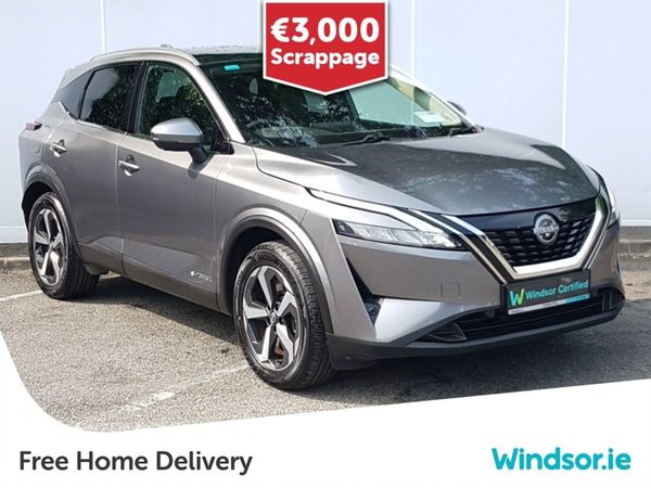 Nissan Qashqai MPV, Petrol Hybrid, 2023, Grey
