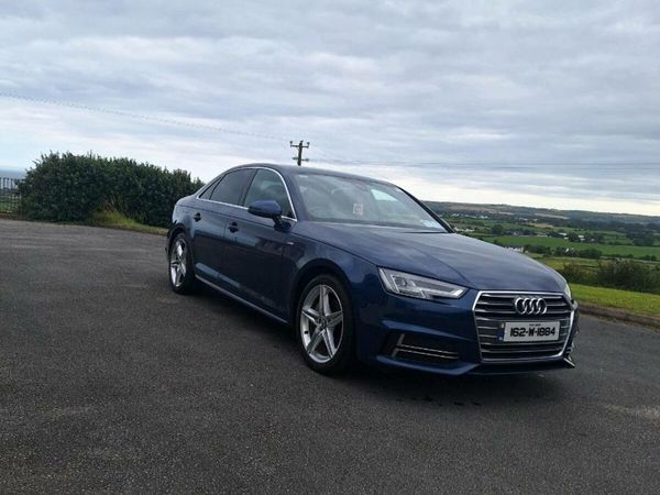 Audi A4 Saloon, Diesel, 2016, Blue