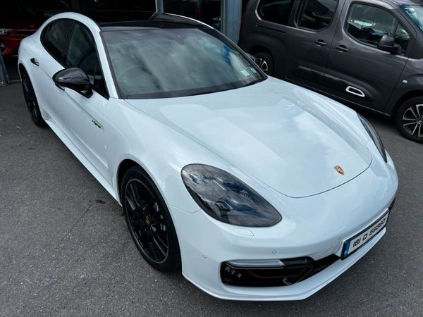 Porsche Panamera Hatchback, Petrol Plug-in Hybrid, 2018, White