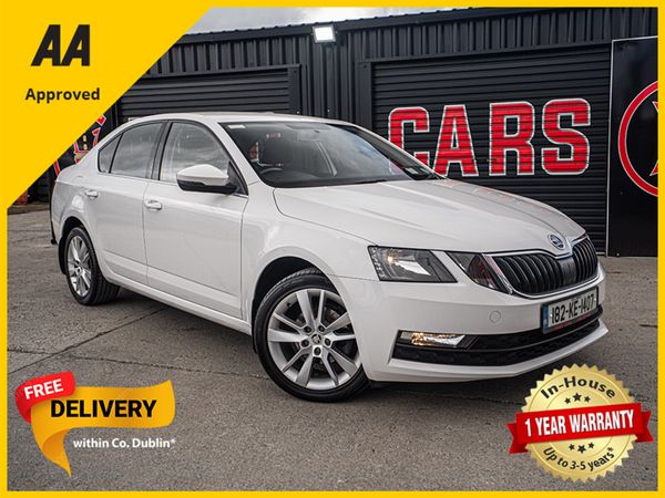 Skoda Octavia Saloon, Diesel, 2018, White