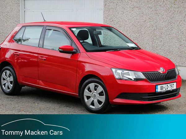 Skoda Fabia Hatchback, Petrol, 2018, Red