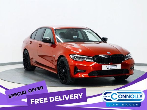 BMW 3-Series Saloon, Petrol Hybrid, 2022, Orange