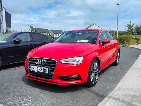 Audi A3 Saloon, Petrol, 2014, Red
