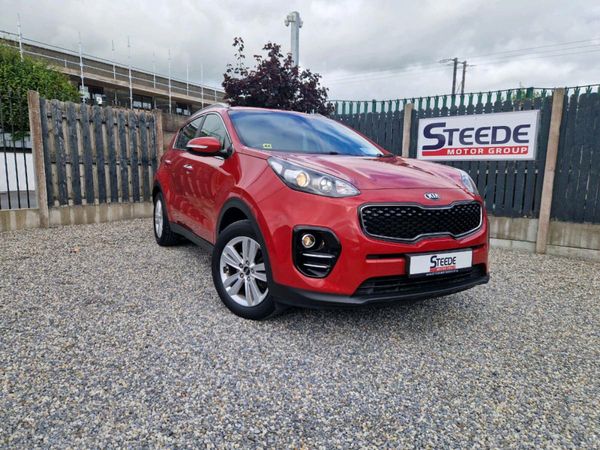 Kia Sportage SUV, Diesel, 2018, Red
