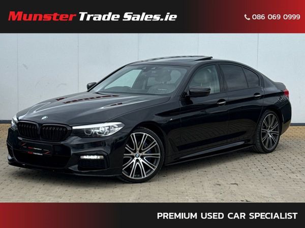 BMW 5-Series Saloon, Diesel, 2017, Black