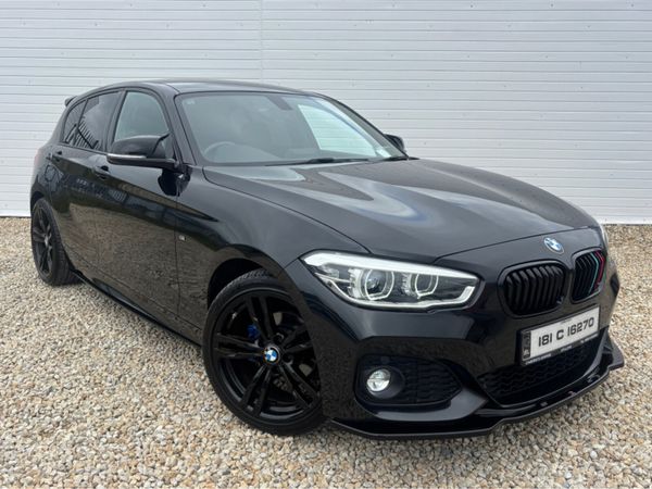 BMW 1-Series Hatchback, Diesel, 2018, Black