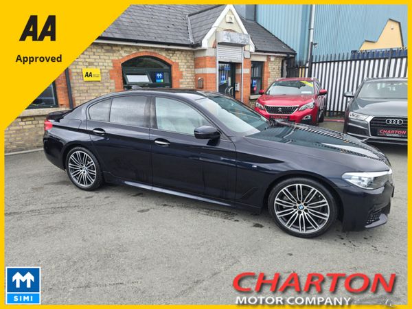 BMW 5-Series Saloon, Diesel, 2017, Black