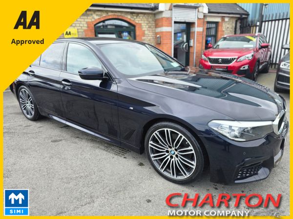 BMW 5-Series Saloon, Diesel, 2017, Black
